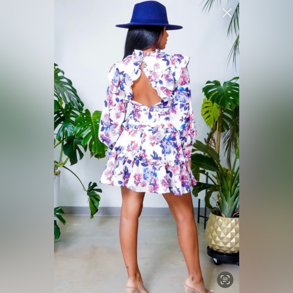 Walk in the Garden Floral Dress